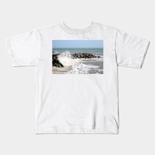 Crashing Waves Kids T-Shirt